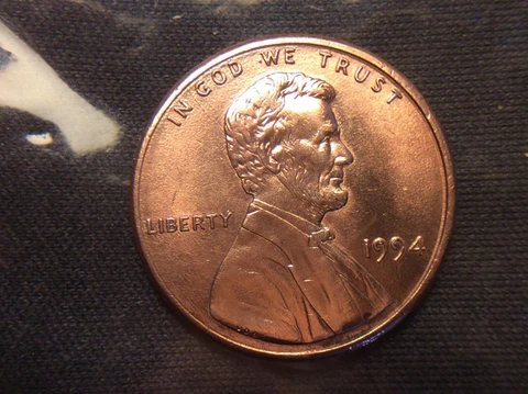 1994,lincoln memorial,no mint mark,error,orange peel obv,rev Cover