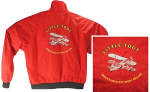 LITTLE TOOT BIPLANE ▸L▸ Chaqueta▸WearGuard▸Hombre▸Rojo▸Bordado▸"El más grande del mundo" - Imagen 1 de 19