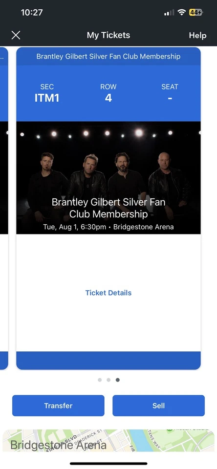 2 Nickelback And Brantley Gilbert Tickets  - Image 1 of 1