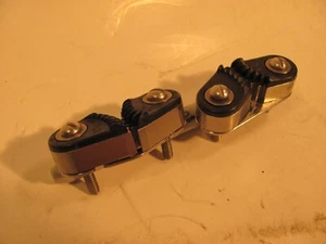 SCHAEFER STAINLESS CLAM CLEATS  2 units - Picture 1 of 4