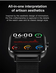 Quality Smart Watch Fitness Tracker OEM Blood Pressure Smart Watch DT35 Step Cou - Picture 1 of 29