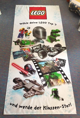 LEGO Display Flag Cloth 2000 Hits Banner Star Wars Boba Fett 10123 Darth Maul Foto 1 de 4
