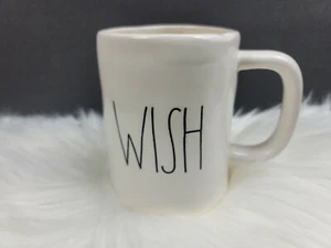 Rae Dunn " WISH " Artisan Collection Coffee Mug - EUC - Picture 1 of 7