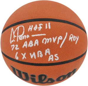 Artis Gilmore Signed Wilson I/O NBA Basketball w/3-INSCRIPTIONS - (SCHWARTZ COA) - Picture 1 of 1