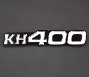 Kawasaki KH400 Side Panel Badge / Emblem A8-09 - Picture 1 of 1
