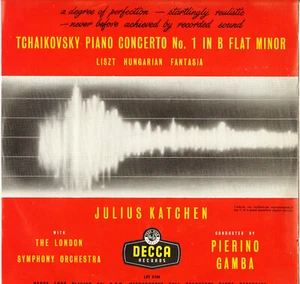 JULIUS KATCHEN, TSCHAIKOWSKY KLAVIER KONZERT LP 1956 DECCA LXT 5164 - Bild 1 von 3