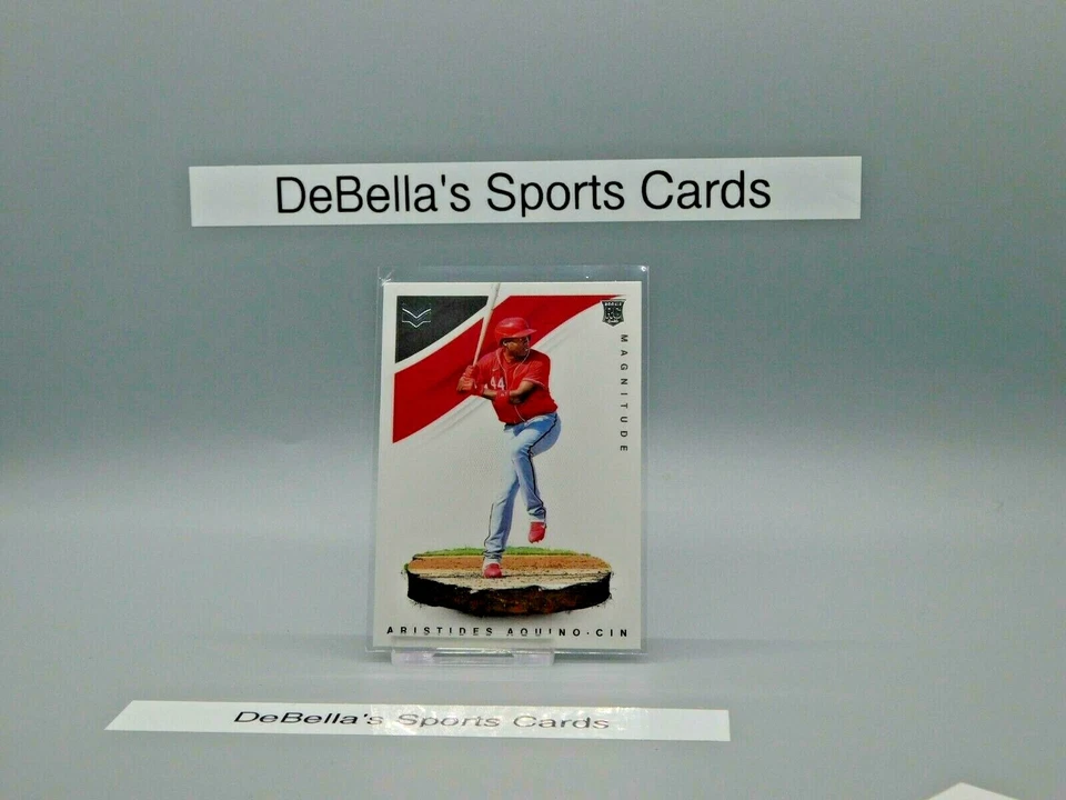 Aristides Aqunio 2020 Chronicles Magnitude Baseball - #14 RC - Cincinnati Reds  - Image 1 of 2
