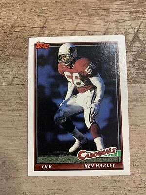 1991 Topps NFL Ken Harvey #518 - Image 1 of 2
