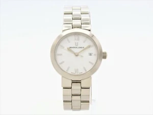 Universal Genève Classic Quartz Steel Silver Dial Ladies Ref.818-611 - Imagen 1 de 12