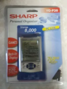 Sharp YO-P20 Sharp Personal Organizer 768 Ko PC Link Argent Neuf Scellé - Photo 1 sur 7