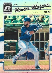 2017 Donruss Optic Refractor #146 Nomar Mazara card, San Diego Padres - Picture 1 of 1