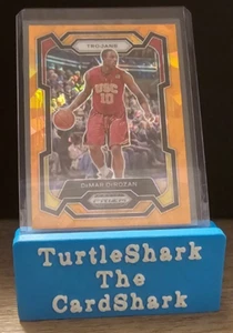 DeMar DeRozan 2024 Panini - Prizm Draft Picks Orange Cracked Ice USC Trojans - Picture 1 of 2