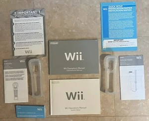 Nintendo Wii Console Operations Manual System Setup & Channels & Settings. - Picture 1 of 8