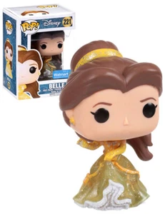 Funko POP! Disney Beauty And The Beast #221 Belle (Glitter) - Walmart Exclusive - Picture 1 of 4