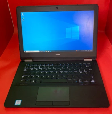 DELL Latitude 14 E7270 i5-6300U 8GB RAM 256GB SSD FHD Win 10 Pro 1 Year Warranty - Image 1 of 4