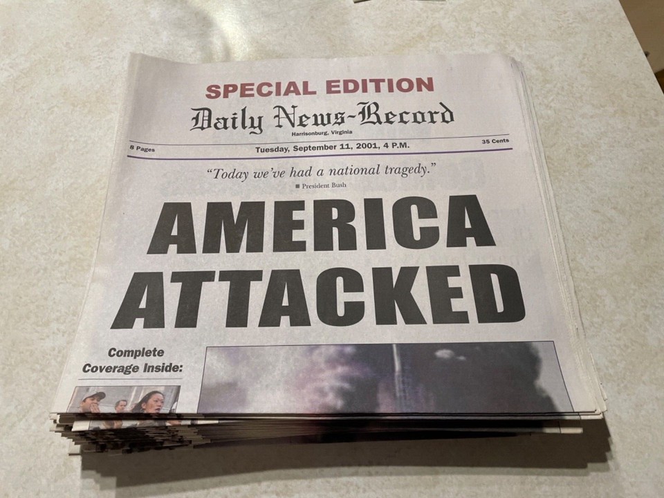 9/11 Newspaper for sale | eBay