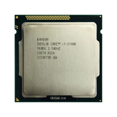 Intel Core i7-2700K 3.5GHz SR0DG Quad-Core LGA 1155/Socket H2 CPU Processor - Image 1 of 2