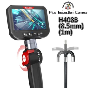 HD IPS Screen IP67 Waterproof&Oilproof Two-way Articulating Borescope 8.5mm - Picture 1 of 16