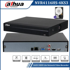 Dahua NVR4116HS-4KS3 4K 16 Kanal NVR 12MP Netzwerk Video Recorder H.265+ System - Bild 1 von 7