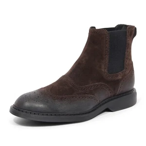 I0030 beatles uomo HOGAN H576 CHELSEA man vintage effect boots - Picture 1 of 4