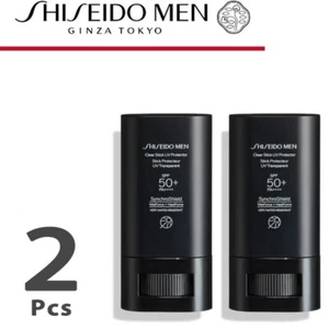 SHISEIDO MEN Clear Stick UV Protector Sunscreen SPF50+ PA++++ 20g x 2 Golf - Bild 1 von 11