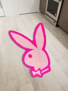 PlayBoy Magazine Bunny Floor Mat Washable Area Runner Rug Living Room Carpet Pin - Picture 1 of 6