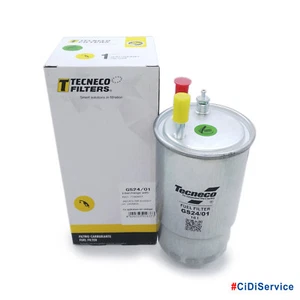 Kraftstoff Dieselfilter Tecneco Alfa Romeo 159 Fiat Bravo Punto Lancia Delta - Bild 1 von 3