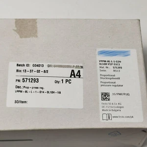 1pcs NEW VPPM-8L-L-1-G14-0L10H-V1P-S1C1 571293 Pressure regulating valve #W3 - Bild 1 von 4