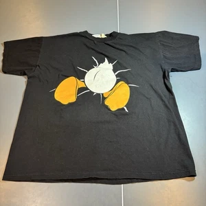 Disney Rare 90s Vintage Donald Duck T-Shirt Angry Disneyland Double Sided OS - Bild 1 von 10