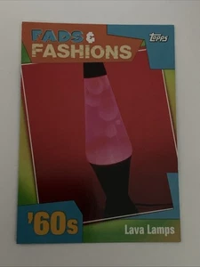 2011 Topps American Pie Card #FF11 Lampade Lava anni 60 Mode e Mode - Foto 1 di 2