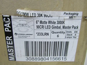 Lithonia Lighting 6G1MW-LED-30K-90CRI-M6 Other Lighting Fixtures/Trim/Accessorie - Picture 1 of 5