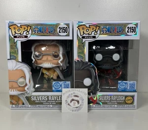 One Piece #2150 Silvers Rayleigh Funko Pop! Exclusive Chase Bundle P/P - Picture 1 of 6