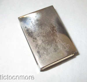 ANTIQUE ART DECO S. KIRK & Son STERLING SILVER MATCHBOX CASE - Picture 1 of 7