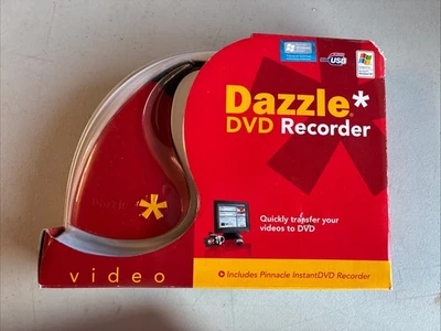 Pinnacle Dazzle DVD Recorder  PC USB Video Capture With Installation CD's - NEW - Image 1 of 4