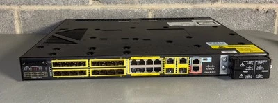 Cisco IE 3010 8-Port PoE IE-3010-16S-8PC Industrial Ethernet Switch AC/DC - Image 1 of 3