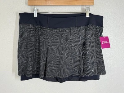 Saia esportiva nova com etiquetas (agora Endē) Jette reflexiva Moonshine tamanho XXL tênis skort de golfe - Imagem 1 de 4