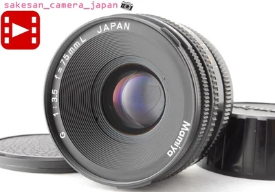 🎦[Exc+5 w/Cap] Mamiya G 75mm f3.5 L Lens For New Mamiay 6 Six MF From JAPAN - Image 1 of 4
