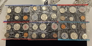 Lot Of (3) US Mint Proof Silver Sets: 1961, 1962 & 1963 P&D NO ENVELOPES - Picture 1 of 14