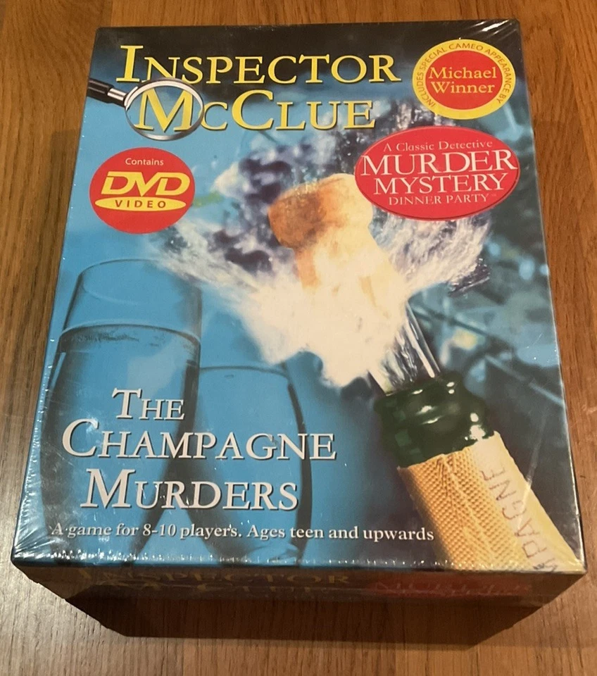 Inspector McClue Murder Mystery Dinner Party Game - The Champagne Murders - Image 1 of 3