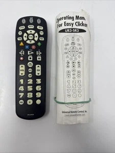 Spectrum Big Button Universal Cable/ DVD/ TV Remote Control #UR3-SR3M + Manual - Picture 1 of 3