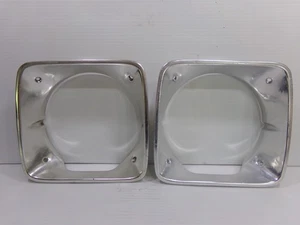 1976 76 1977 77 Plymouth Volare Head Light Bezels OEM Pair Dodge Aspen  - Bild 1 von 4