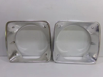 1976 76 1977 77 Plymouth Volare Head Light Bezels OEM Pair Dodge Aspen  - Image 1 of 4