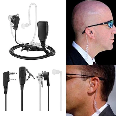 MARKENLOS In-Ear-Hörer Mikrofon Radio Zubehör für Kenwood Baofeng UV-5r Bf-888s S6K0 F6K8