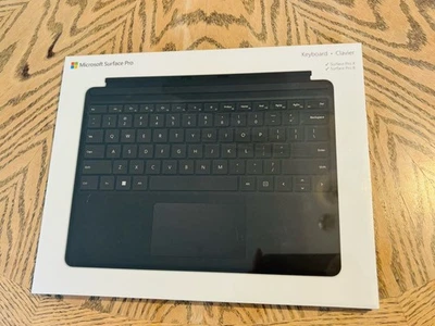 Microsoft Surface Pro X Keyboard With Trackpad Black, Model 1905  SEALED - Image 1 of 2