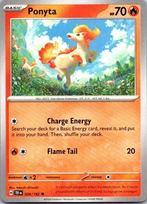 Ponyta 026/162 SV05: Temporal Forces Regular - Image 1 of 2