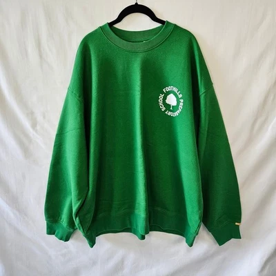 Levi's Men's Green Sweatshirt School Gold Tab Oversized XL - Image 1 of 4