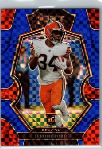2022 Panini Select - Premier Level Jerome Ford #124 Blue Prizm /149 (RC) - Foto 1 di 2