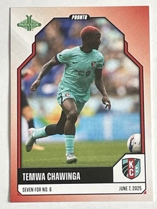 Temwa Chawinga 2025 Parkside NWSL Pronto Week 11 #75 RED SP #d 4/5 Current - Picture 1 of 2