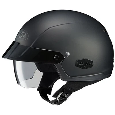 HJC Matte Black IS-Cruiser Half Helmet ( Size XS / S-Small ) 488-611 - Image 1 of 2