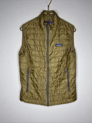 Patagonia Men's Small Nano Puff Vest.  Raptor Brown. - Image 1 of 4